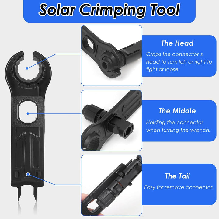 22 Paar Solarstecker,Selizo IP67 Stecker Solarpanel Stecker Männlich/Weiblich Solarpanel Kabelstecke