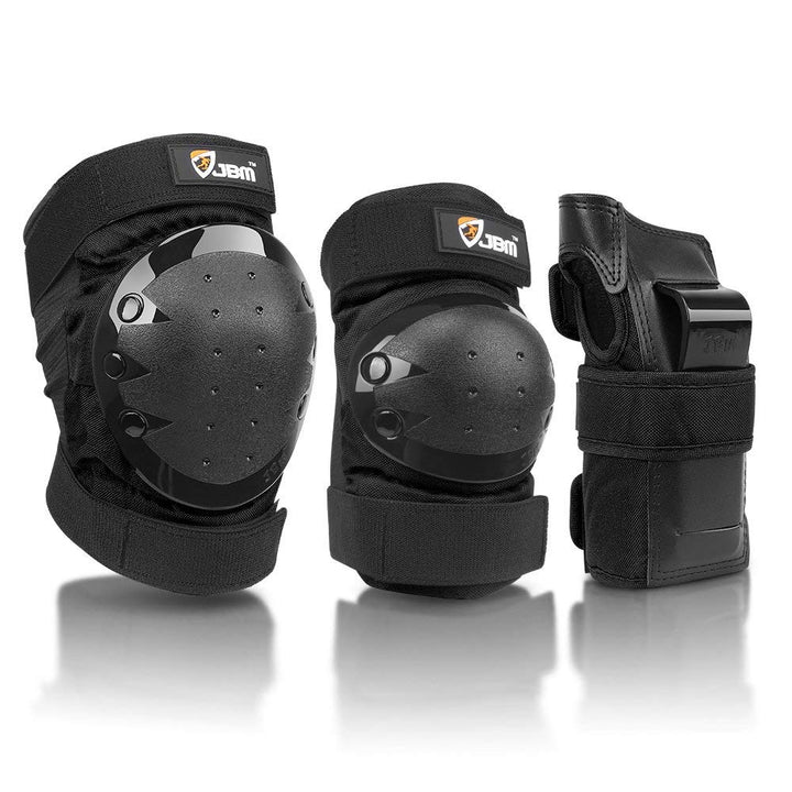 Erwachsene / Kinder Schutzausrüstung Knie Ellbogen Handgelenk Polster Schützer Patella Unterstützung