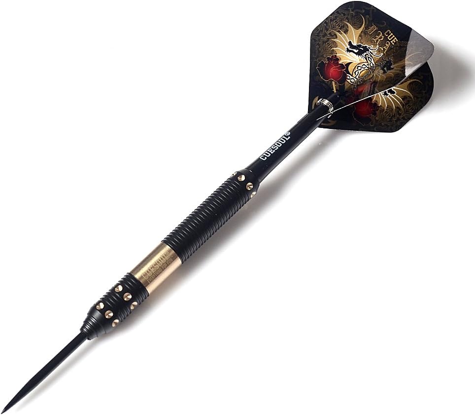 CUESOUL Dragon Deluxe Messing Steel Dartpfeile, 21 Gramm J2103 25 Gramm, J2103 25 Gramm