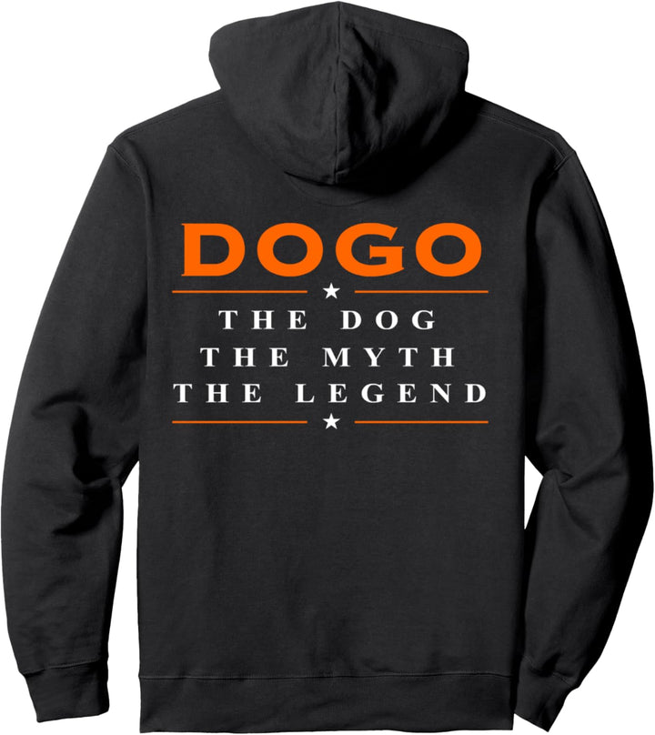 Dogo Argentino-Hund | Dogo Argentino The Myth Pullover Hoodie