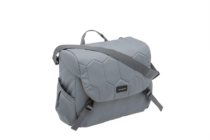 New Looxs Mondi Joy Single Schultertasche, Quilted Grey, 18,5 Liter