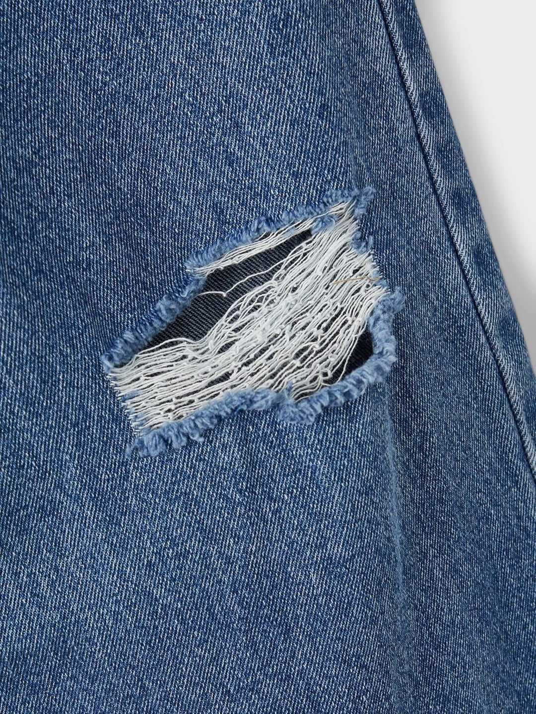 NAME IT Mädchen Nlfnoizza DNM Hw Straight Pant Noos Jeans 128 Medium Blue Denim, 128 Medium Blue Den