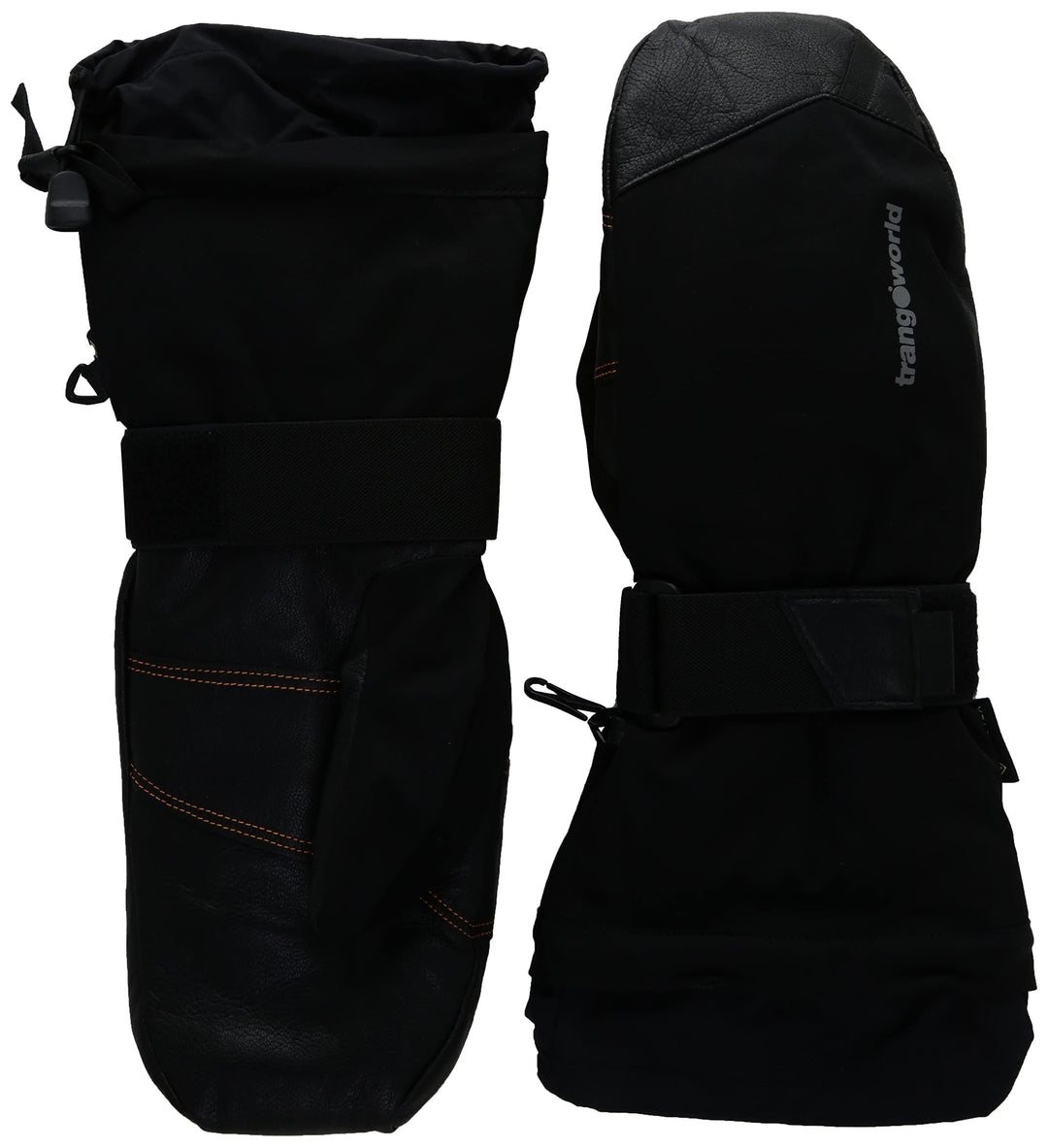 Trango Unisex Khrebet Waschhandschuh Handschuhe S Schwarz/Schwarz, S Schwarz/Schwarz