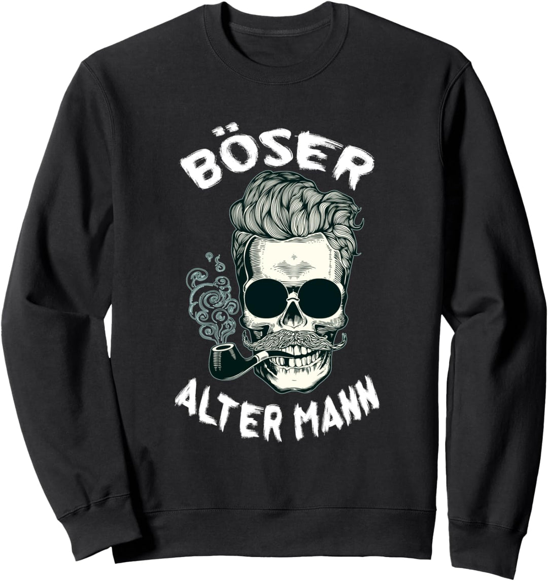 Herren Böser alter Mann, lustige Geschenkidee Sweatshirt