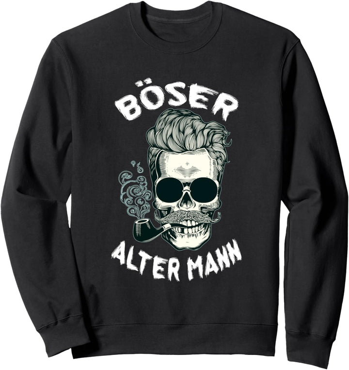 Herren Böser alter Mann, lustige Geschenkidee Sweatshirt