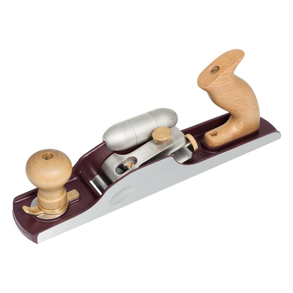 DICTUM® Langer Flachwinkel-Schlichthobel Nr. 62, Hot Dog rechts, jap. Hobeleisen