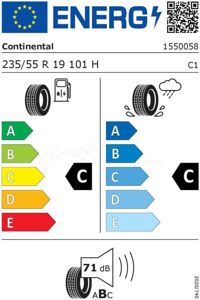 Continental CrossContact LX Sport M+S - 235/55R19 101H - Sommerreifen