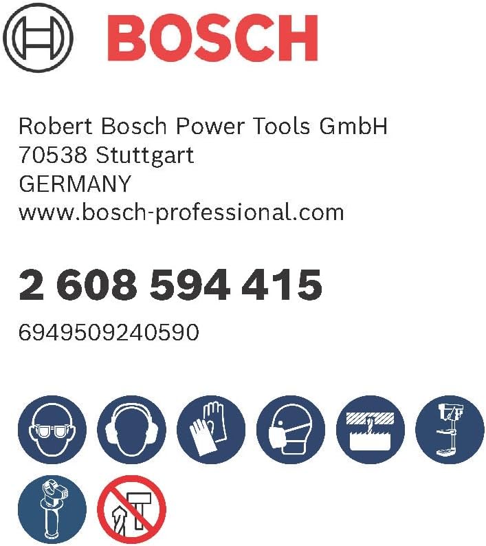 Bosch 1x PRO Multi Material Power Change Plus Lochsäge (für Weichholz, Trockenbauwand, Ø 121 mm, Pro