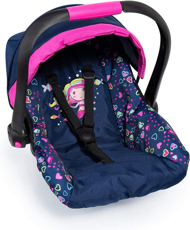Bayer Design 67917AA Puppen-Autositz EasyGo, Puppenzubehör, passend zum Neo Vario Puppenwagen, mit D