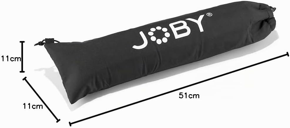 JOBY Compact Action Kit, Kamera-/Smartphone-Stativ mit Kugelkopf, Universal ¼-20" Schnellspanner, Sm