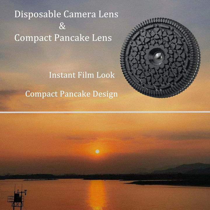 32 mm F10 Pancake Objektiv für Sony E Mount kompatibel mit Sony ZV-E10, ZV-E10II, A6700, A6600, A640