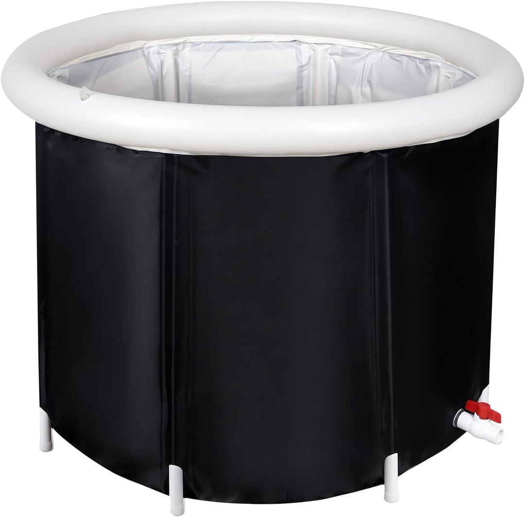 Eisbadewanne für Athleten 68cm Höhe Faltbare Aufblasbare Badewanne Tragbares Eisbad für den Innen- u