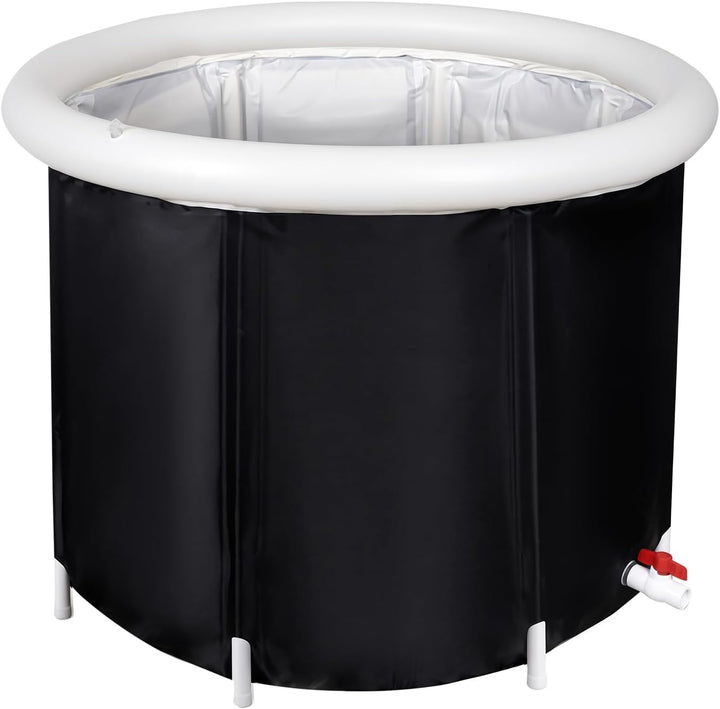 Eisbadewanne für Athleten 68cm Höhe Faltbare Aufblasbare Badewanne Tragbares Eisbad für den Innen- u