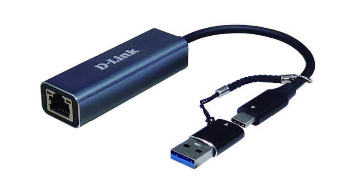 D-Link DUB-2315 USB-C/USB auf 2.5 Gigabit Ethernet Adapter (USB-C Thunderbolt 3 oder USB 3.0 auf RJ4