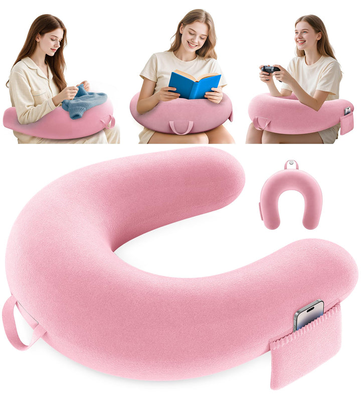 Gaming Kissen & Lesekissen, Reading Pillow für das Sitzen auf dem Bett/Sofa/Fussboden, Fütterungs/Hä