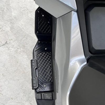 Fussrasten Vordere Fussrasten für ADV 350 2022-2023, PSLER Fahrer-Fussrasten Motorrad-CNC-Aluminium