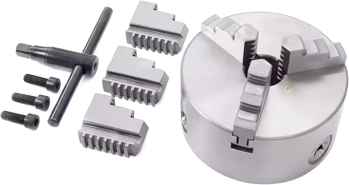 RATTMMOTOR 4 Backenfutter 80mm Dreibackenfutter,K12-80 80mm Drehbankfutter mit selbstzentrierendem G