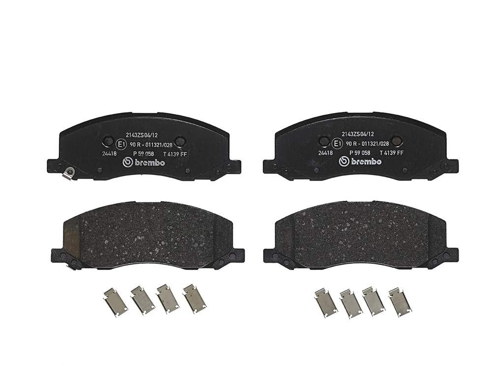 Brembo P59058 Vordere Bremsbeläge, Anzahl 4