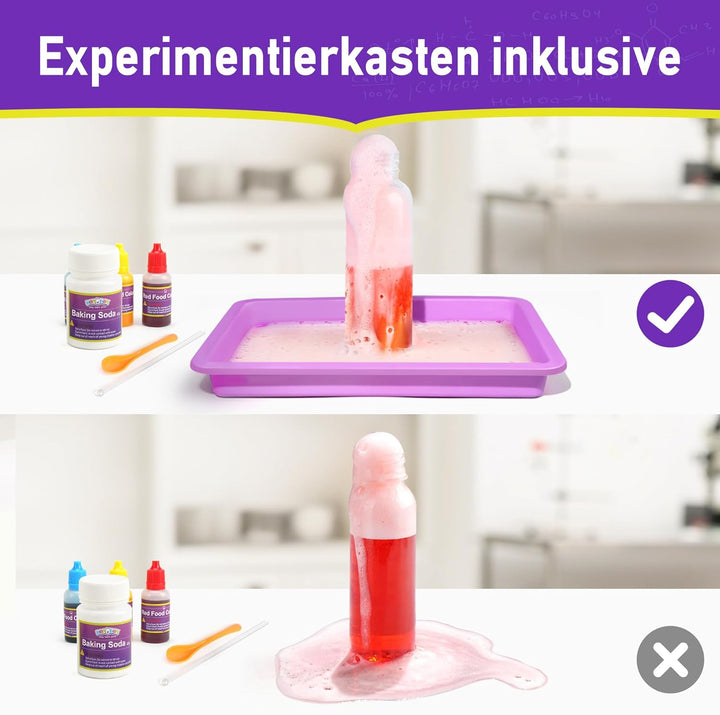 BenBen 105+ Experimente für Kinder ab 6 7 8 9 10, Wissenschaft Experimentierkasten für Kinder, STEM