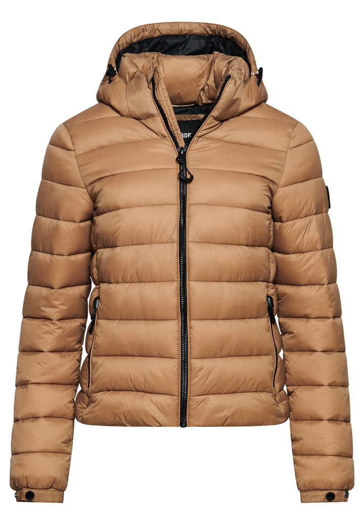 Superdry Hooded Classic Fuji Puffer Jacke Damen - 38