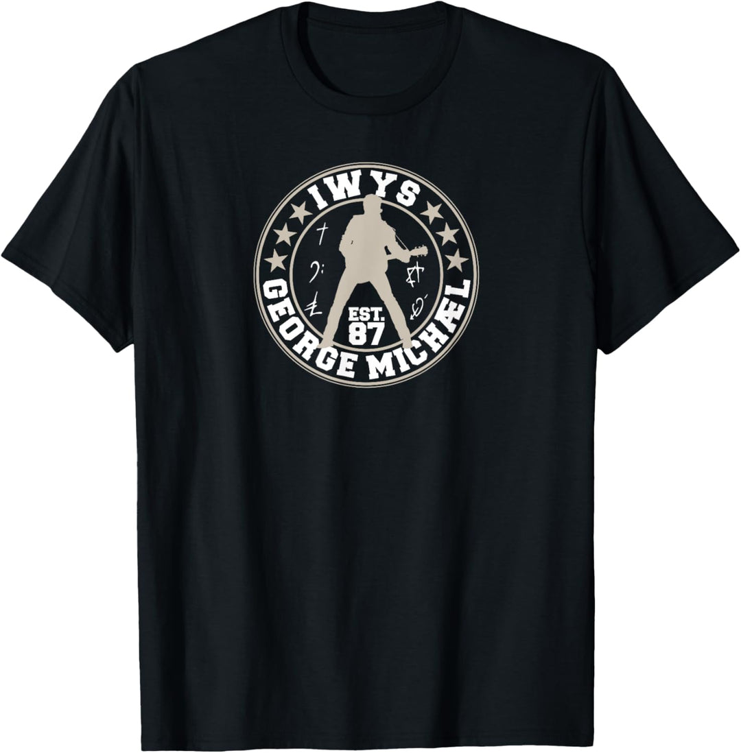 George Michael – IWYS Wappen T-Shirt
