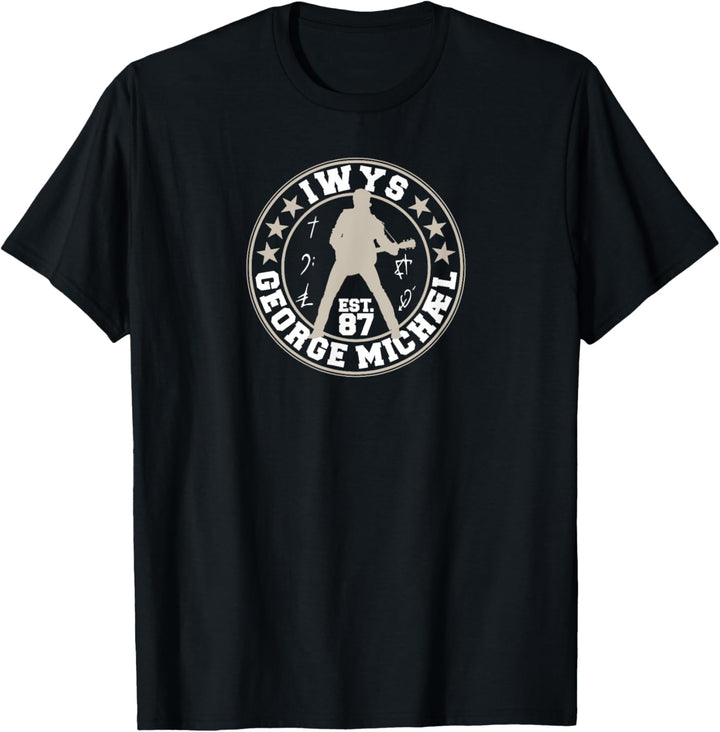 George Michael – IWYS Wappen T-Shirt