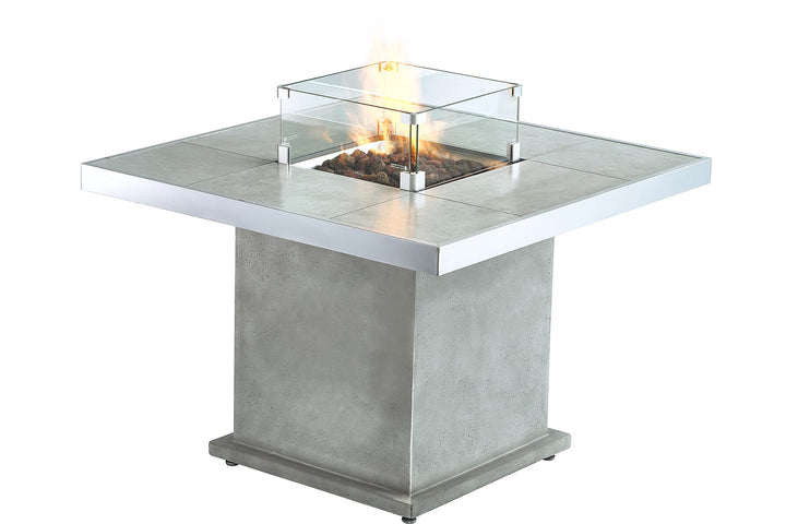 Clifton Gaskamin Comfort Serie (Lounge- Dining- Table) Feuerstelle Terrassenkamin Verschiedene Kombi