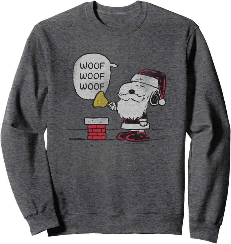 Peanuts - Christmas Snoopy Woof Woof Sweatshirt