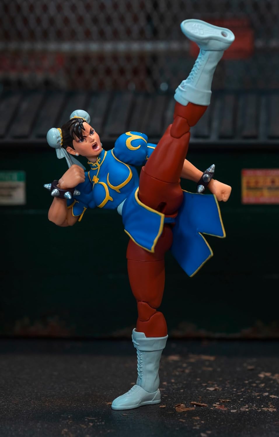 Jada Toys Street Fighter Figur Chun-LI (15 cm) - bewegliche Sammel- und Actionfigur aus Street Fight
