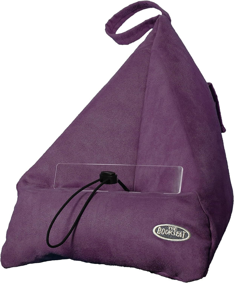 Book Seat 9346017000079 Lesesack/Buchstütze/Buchkissen/Tablet PC halter/Reisekissen mit Tasche, lila