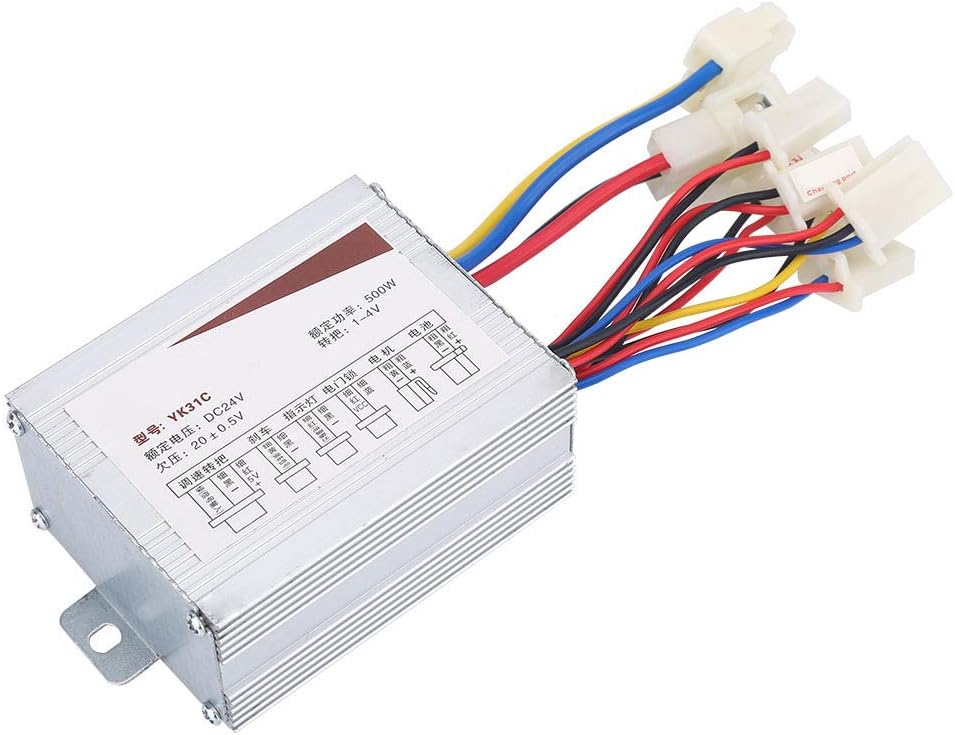 VIFER 24V Controller 24V 500W Motor gebürstete Controller Box für E-Bike mit Elektroroller
