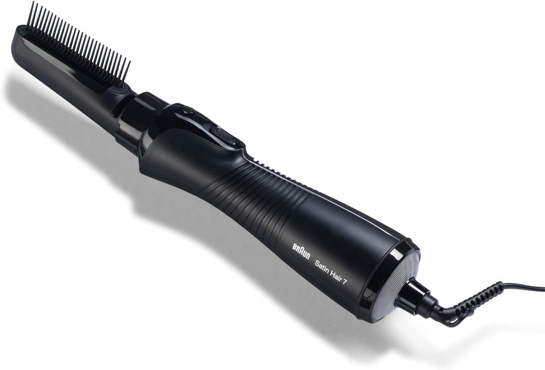 Braun Satin Hair 7 Warmluft-Lockenbürste mit IONTEC Technologie, inkl. Kamm-und Bürstenaufsatz, AS 7