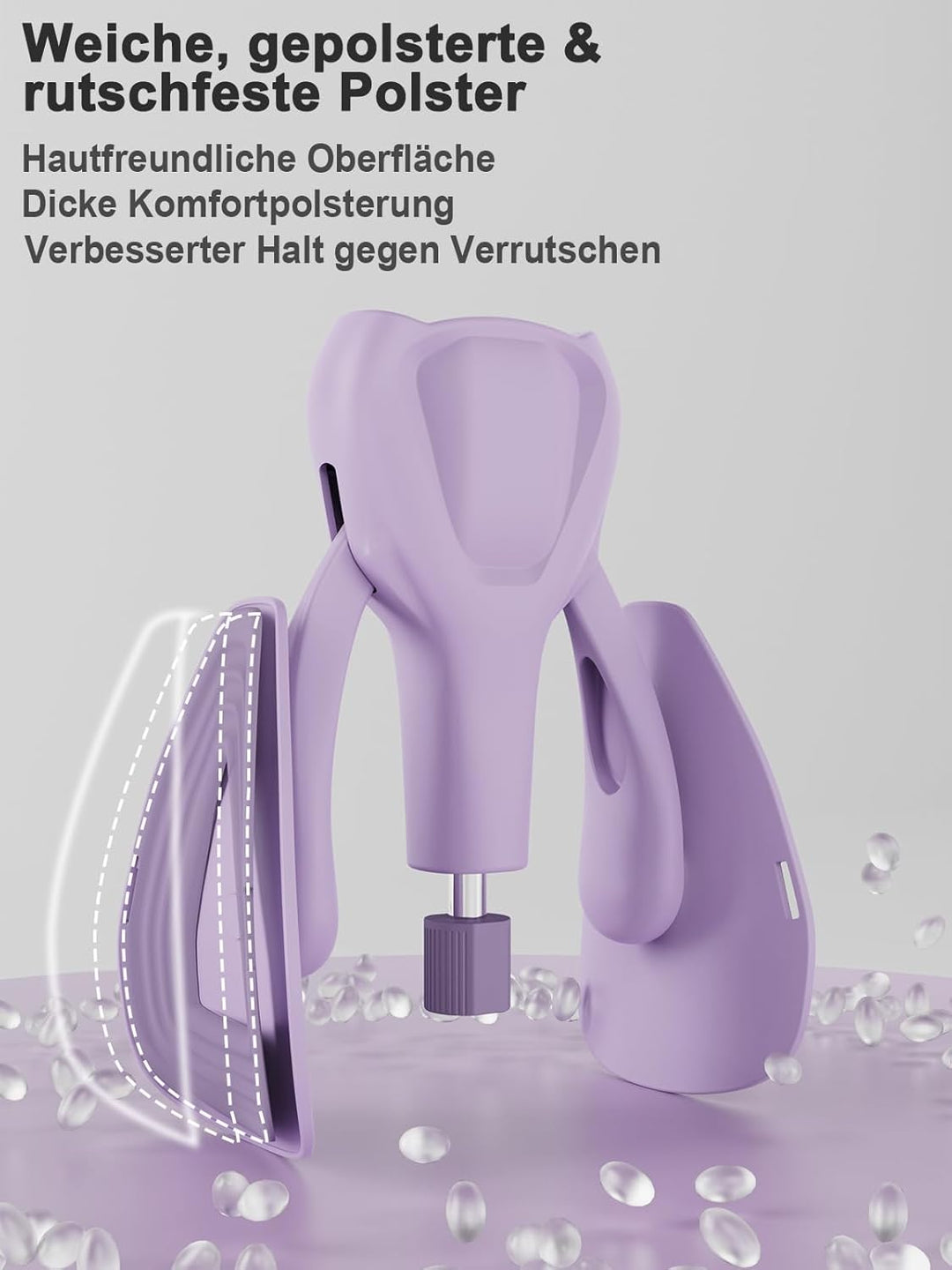 Oberschenkeltrainer Beintrainer Beckenbodentrainer für Frau Mann Fitnessgeräte für Zuhause Trainings