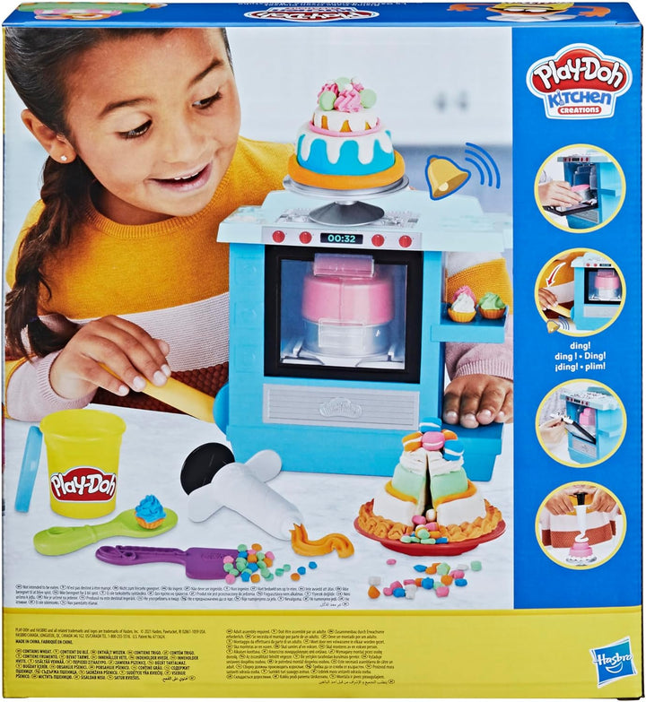 Play-Doh Kitchen Creations Backstube Spielset für Kinder ab 3 Jahren mit 5 Farben