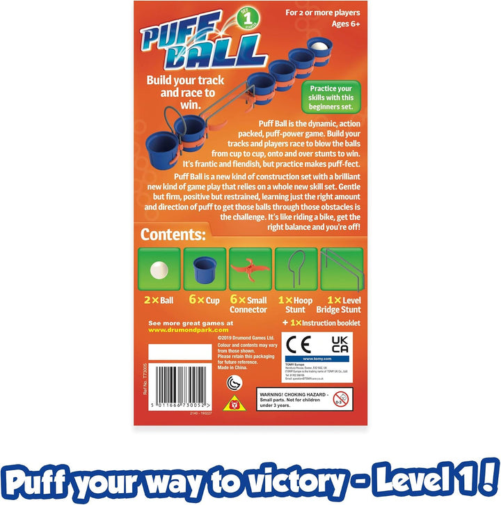 Drumond Park Puff Ball 1 Kinder Action Spiel – Starter-Set | Familien-Brettspiele für Kinder | Kinde