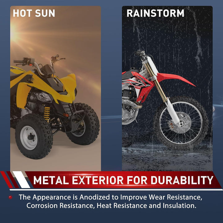 WOOSTAR PZ22 Vergaser 22mm mit Kraftstofffilter Ersatz für 4 Takt 110ccm 125ccm Dirt Pitbike ATV Qua