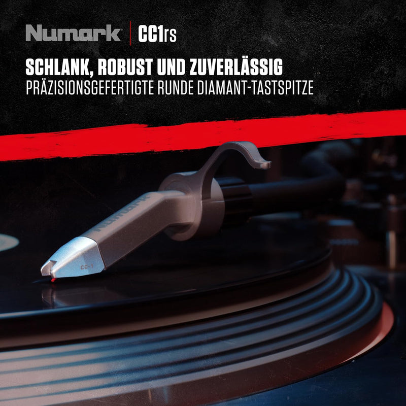 Numark CC-1RS - Hochwertige Ersatznadel für den Numark CC-1 - extra stabiler DJ-Tonabnehmer CC-1RS -