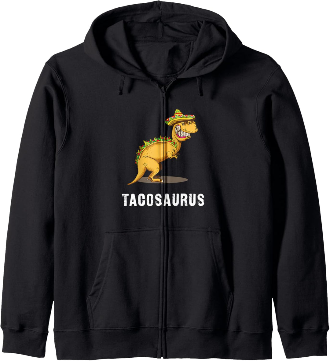 Lustiger Tacoaurus T-Rex und Taco Kapuzenjacke
