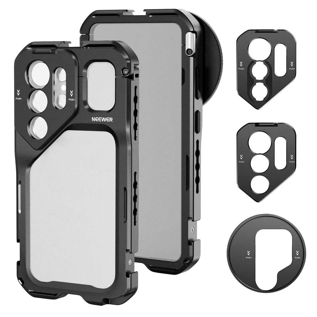 NEEWER S26 Ultra Smartphone Käfig Cage, Handy Video Rig Vlog Set, PA182