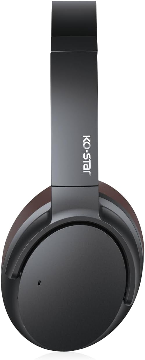 KO-Star NB-1092 Bluetooth Over-Ear Kopfhörer, Hybrid-ANC & Transparenzmodus, Mikrofon, 40-mm-Treiber