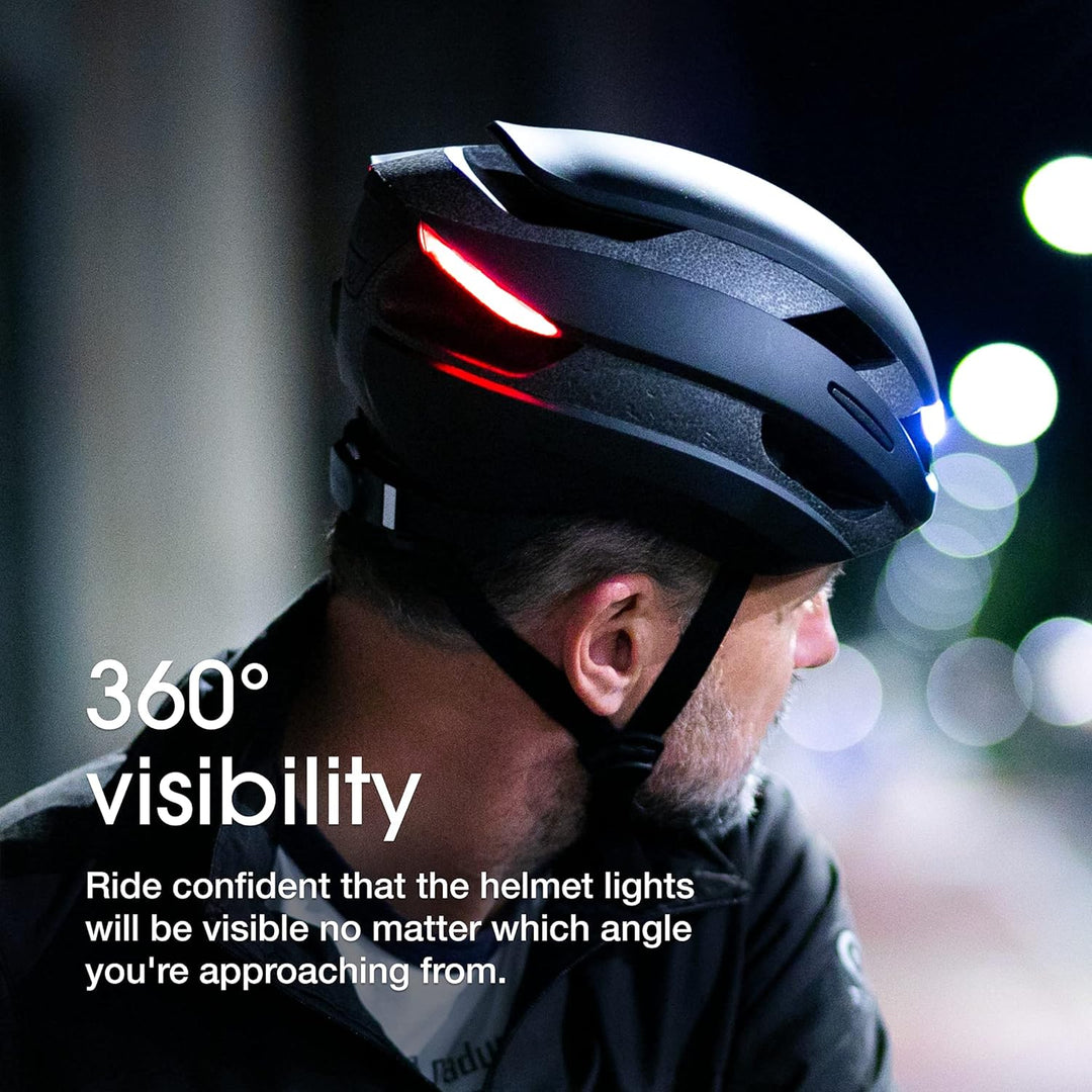 Lumos Ultra MIPS+ LED Fahrradhelm - ash Grey M/L, M/L