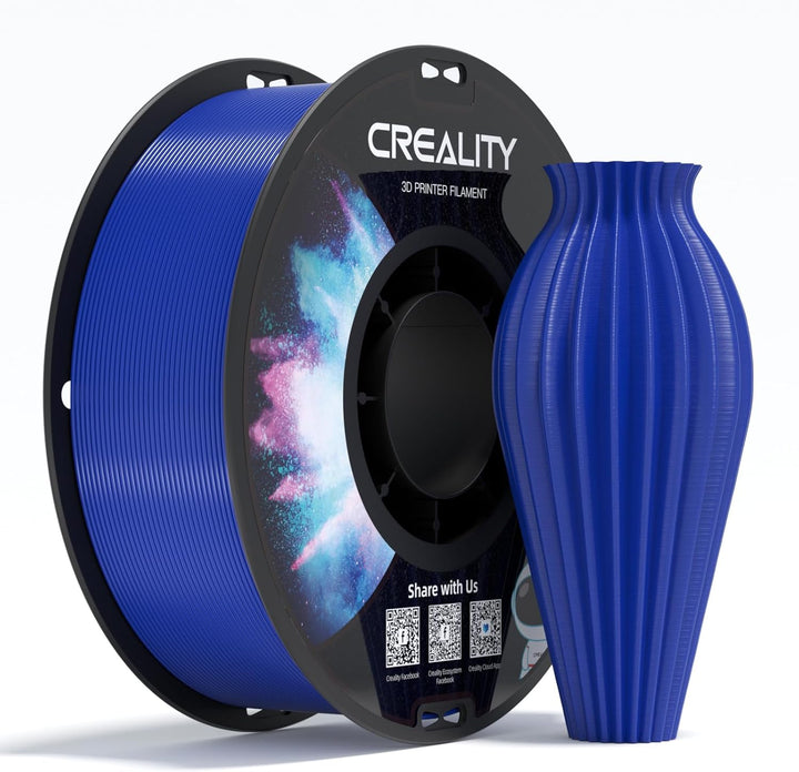 Creality CR-PETG 3D-Druckfilament 1,75 mm, Ausgezeichnete Zähigkeit, Hohe Präzision, Geruchlos, Ungi