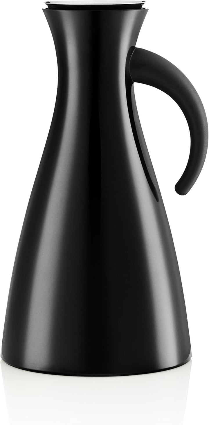 EVA SOLO | Isolierkanne 1,0l Black | 100% tropffreie | Schwarz, Schwarz