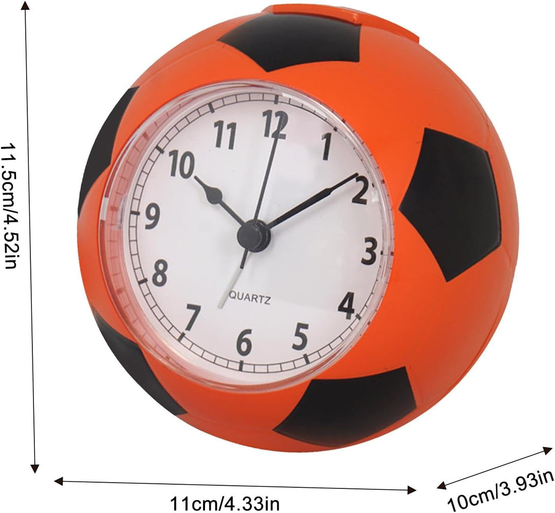 Digitaluhr für Schreibtisch, Schreibtisch-Digitaluhr,Fussballförmiger Wecker für Kinder | Nachttisch