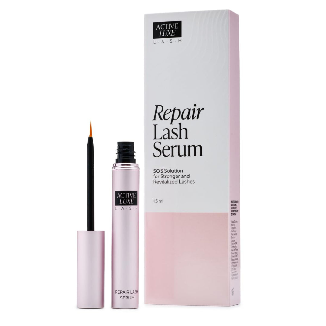 Active Luxe Repair Lash Serum – Wimpernserum zur Pflege & Stärkung natürlicher Wimpern – Hormonfrei,