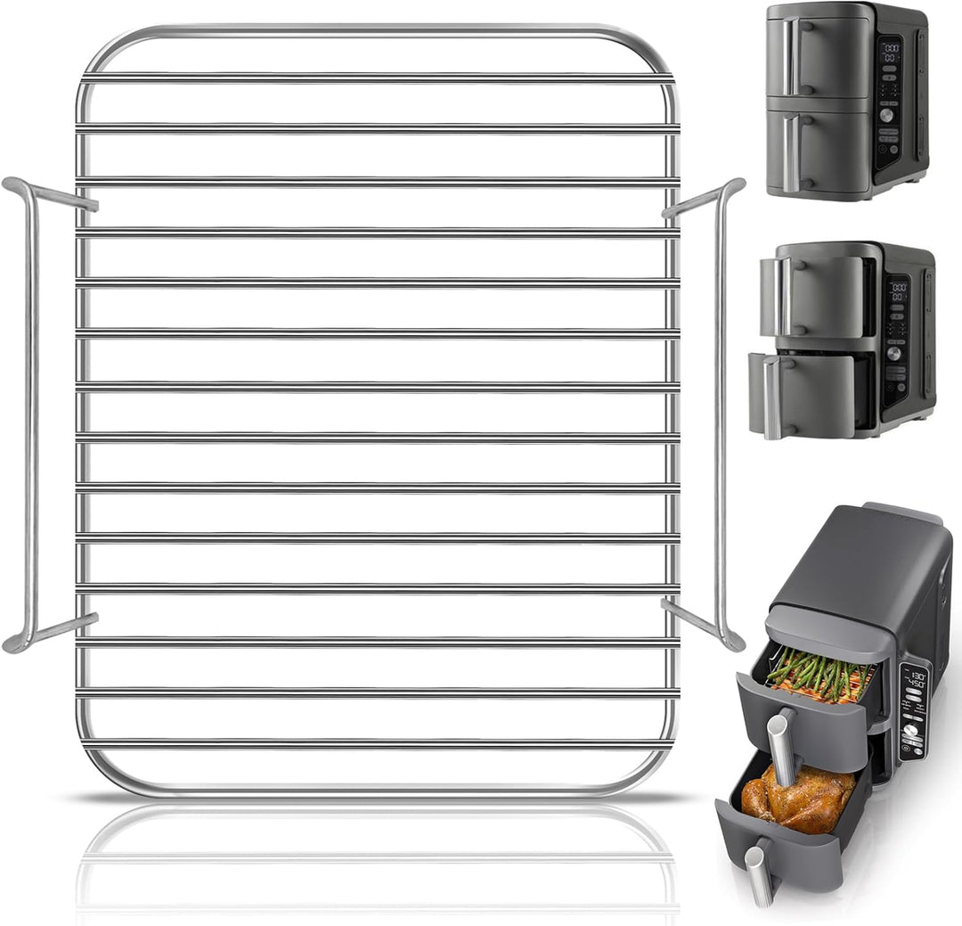 Luftfritteuse Ersatzteile für Ninja SL401 DoubleStack XL 2 Korb-Luftfritteuse, 21,6 x 18,3 x 4,6 cm,