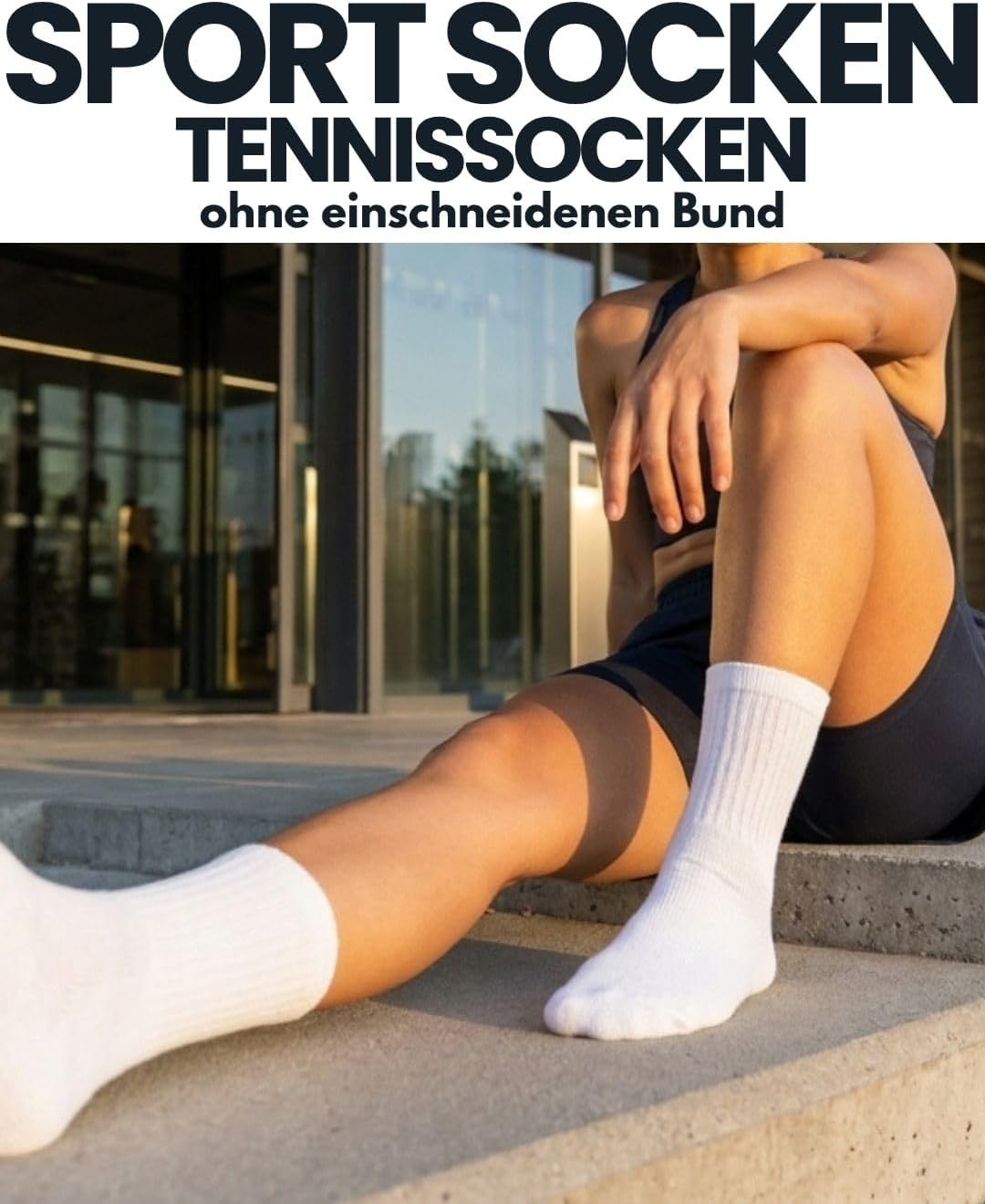 10 | 20 | 30 Paar Sportsocken Tennissocken Arbeitssocken Herren & Damen Socken Baumwolle 39-42 30 Pa
