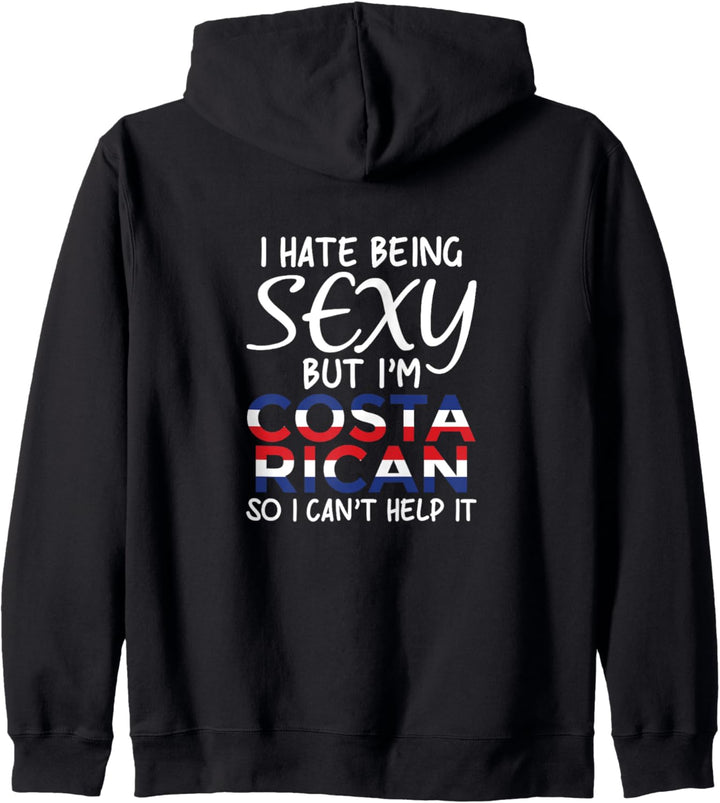 Sexy sein Costa Ricaner lustig Costa Rica Kapuzenjacke