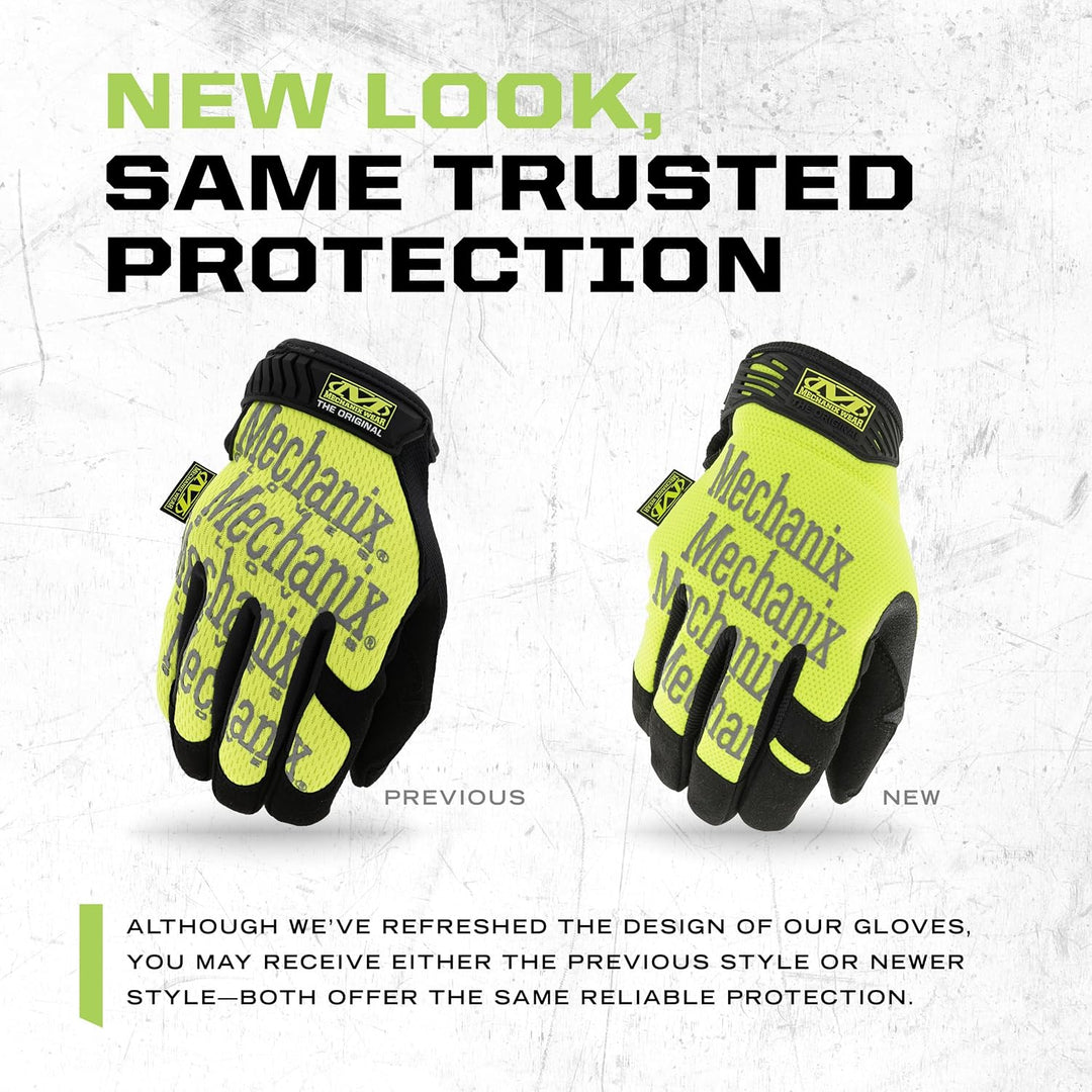 Mechanix Wear Hi-Viz Original® Arbeitshandschuhe (X-Large, Fluoreszierendes Gelb) Fluoreszierendes G