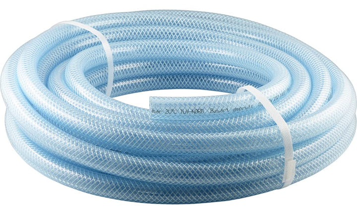 Fittingteile - Meterware PVC-Schlauch mit Gewebeeinlage Lebensmittelqualität Trinkwasser Druckluft W